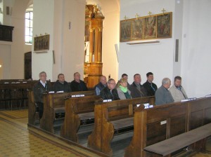 4.5.2015 Setkání Zemského společenstva mistrů kominických na Moravě v kostele u Kapucínu v Brně