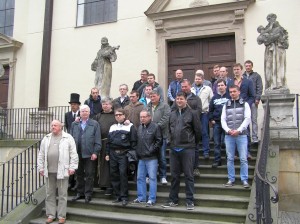 4.5.2015 Setkání Zemského společenstva mistrů kominických na Moravě v kostele u Kapucínu v Brně