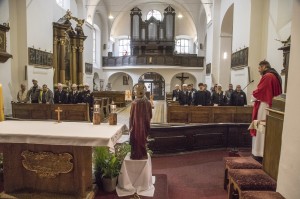 Oslavy Sv. Floriána 6.5.2022 v kostele u Kapucínů v Brně